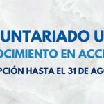 Convocatoria A Proyectos De Voluntariado “Conocimiento En Acción” | Inscripción Hasta El 31 De Agosto De 2025