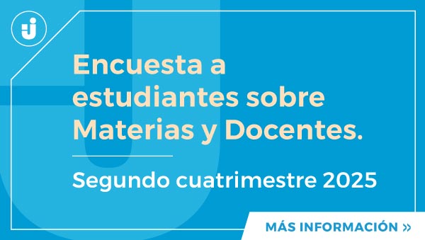 Encuesta A Estudiantes Sobre Materias Y Docentes - Segundo Cuatrimestre 2025