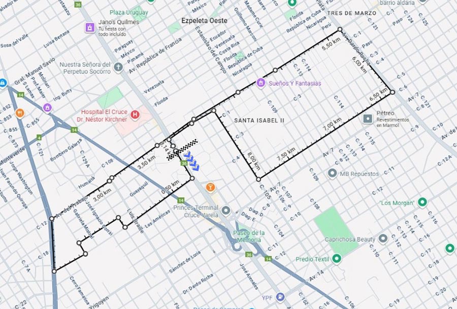 Maratón 10K (competitiva)