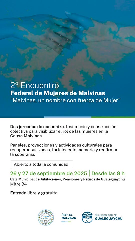 Encuentro de mujeres de Malvinas