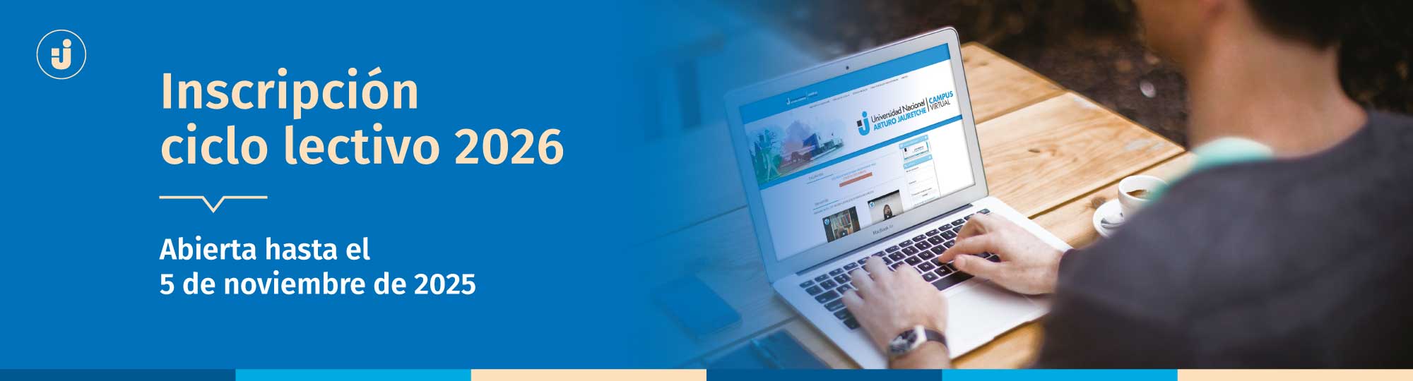 Inscripción al Ciclo Lectivo 2026 UNAJ - Abierta hasta el 5 de noviembre de 2025
