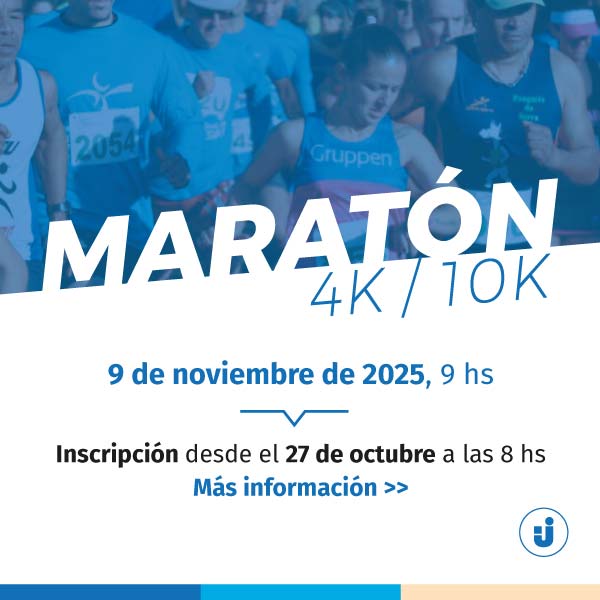 Maratón UNAJ 2025 | 9 de noviembre, 9 hs | A partir del 27 de octubre a las 8 hs en Instagram unaj_oficial