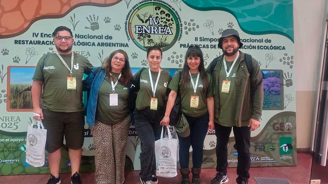 Estudiantes de Gestión Ambiental participaron de un congreso sobre Restauración Ecológica