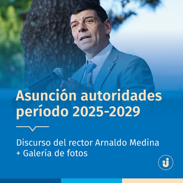 Acto de asunción de nuevas autoridades de la UNAJ para el período 2025-2029