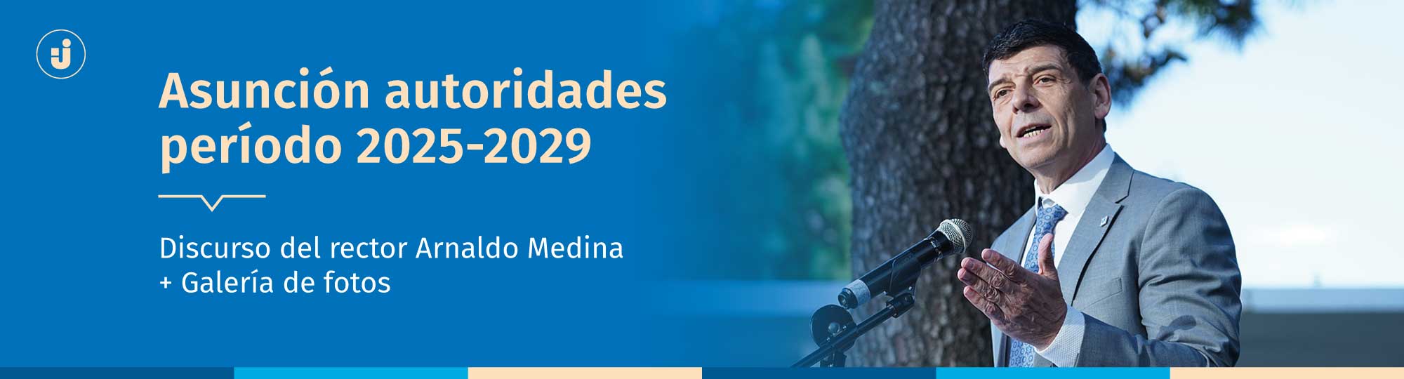Acto de asunción de nuevas autoridades de la UNAJ para el período 2025-2029
