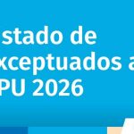 Listado De Exceptuados Al CPU 2026