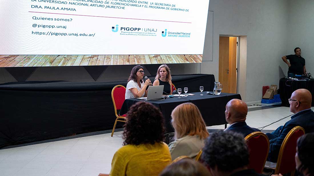 La UNAJ participó de la presentación del plan municipal de fortalecimiento de lectura y alfabetización