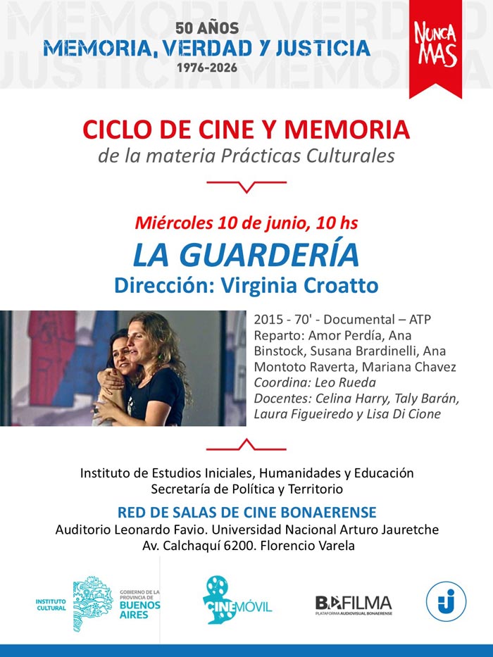 Proyección película "La guardería" | 10 de junio, 10 hs Proyección película "La guardería" | 10 de junio, 10 hs