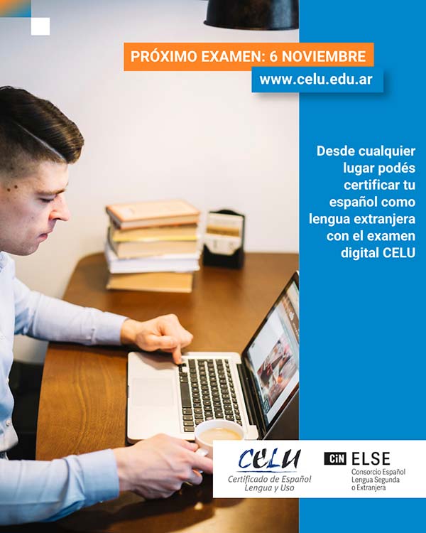 Próximo examen CELU Noviembre 2026