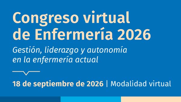 Congreso virtual de Enfermería 2026 | 18 de septiembre