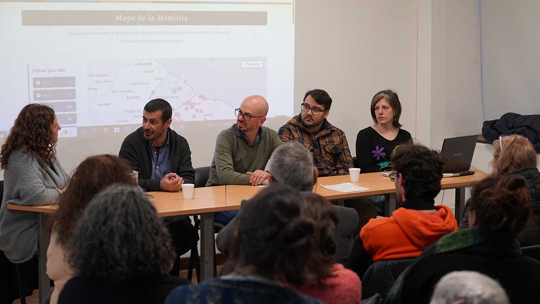 Presentación del Mapa de la Memoria. Lugares de secuestro y desaparición durante la última dictadura militar (1976-1983) en Florencio Varela, Berazategui y Quilmes