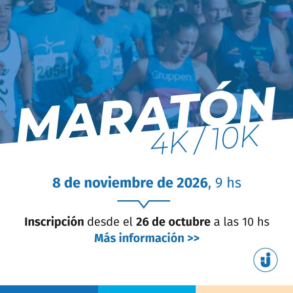Maratón UNAJ 2026 | 8 de noviembre de 2026, 9 hs