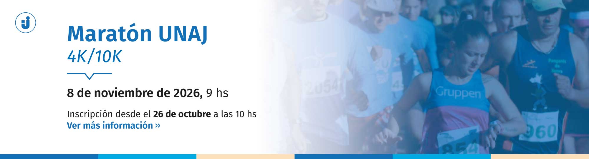 Maratón UNAJ 2026 | 8 de noviembre de 2026, 9 hs