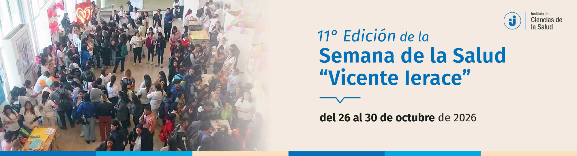 11va. Edición de la Semana de la Salud “Vicente Ierace” - Del 26 al 30 de octubre de 2026